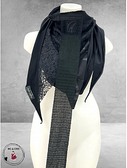 VINCENZO ALLOCCA Sjaal met Kant 